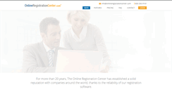 Desktop Screenshot of onlineregistrationcenter.com